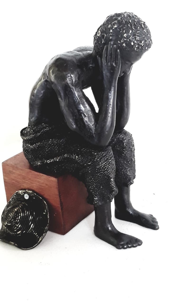 Sculpture brute, non finie